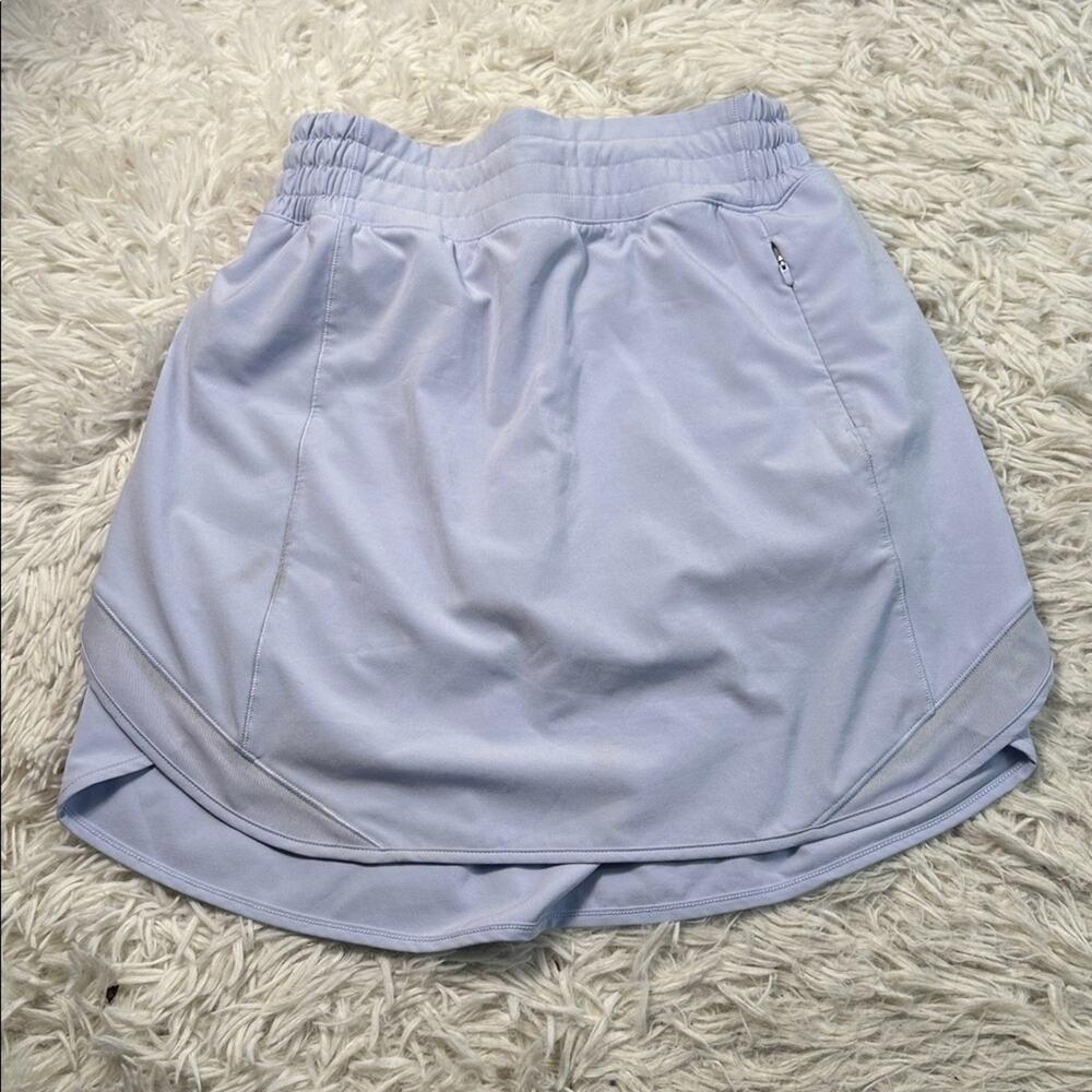Lululemon Hotty Hot High-Rise Skirt Pastel Blue